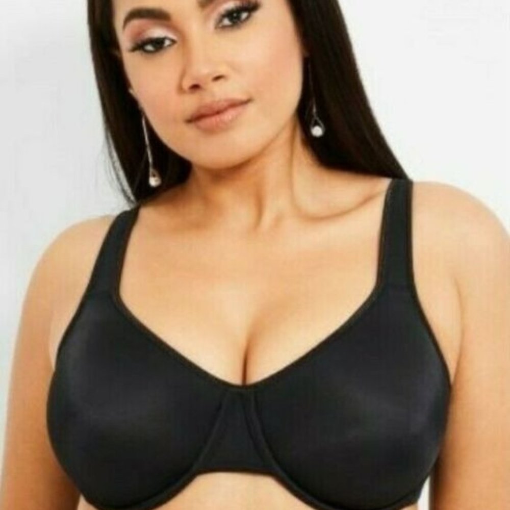 Ashley Stewart Bra Unlined U/W Nylon Soft Cup 44C